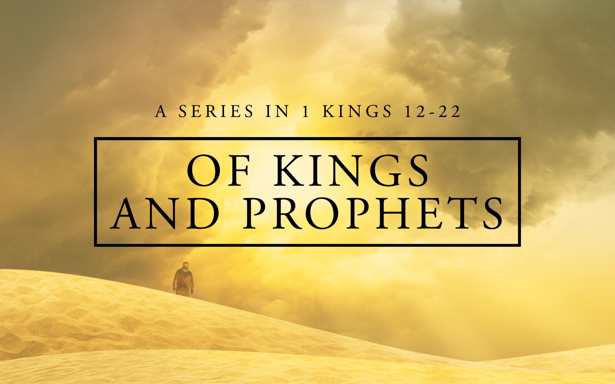 Of Kings and Prophets (1 Kings 12-22 Community Group Studies)